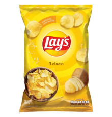 Чипси, Lay`s, 120г З сіллю картопляні
