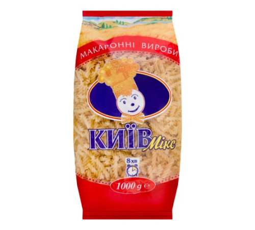 Макарони, Київмікс, Спіральки 1кг