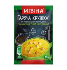 Суп-пюре, Мівіна, Гаряча кружка, Курка з грінками 12г