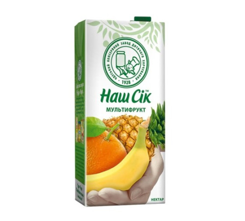 Сік, Наш сік, 1,93л мультифруктовий нектар