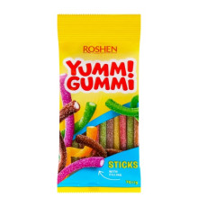 Цукерки желейні, Roshen, Yummi Gummi Sticks неглазуровані 70г