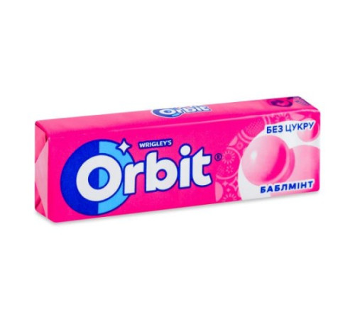 Жуйка, Орбіт, Bubble mint