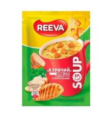 Крем-суп, Reeva, Курячий з крутонами 17г