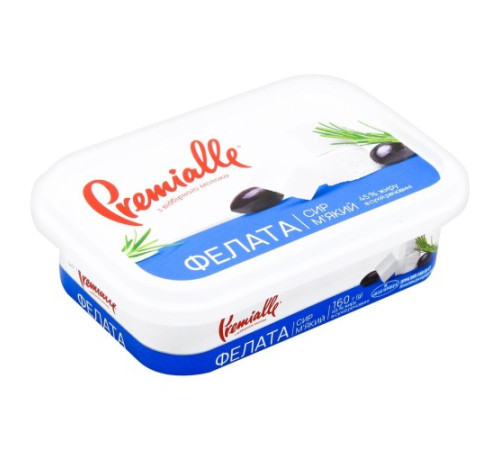 Сир м`який, Premialle, Фелата 45% 160г
