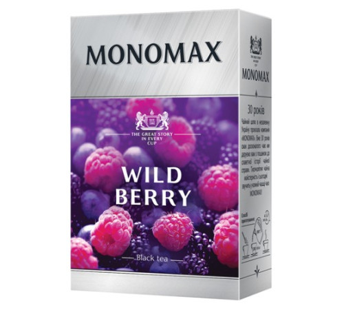 Чай, Мономах, 80г Wild Berry