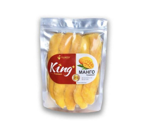 Манго, King, сушене, 500г ПАКЕТ