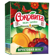 Сік, Соковита, 200мл Фруктовий мікс