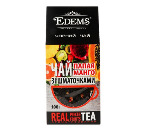 Чай, Edems, 100г Тропік заварний чорний