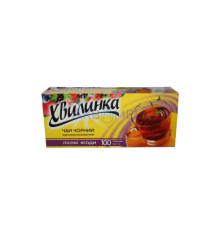 Чай, Хвилинка, 100пак чорний Лісова ягода