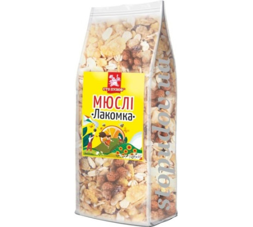 Мюслі, Сто пудів, Лакомка 350г