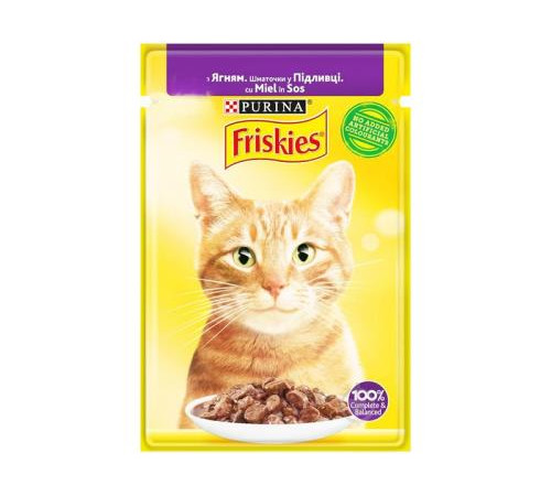 Корм для котів, Friskies, 85г ягня