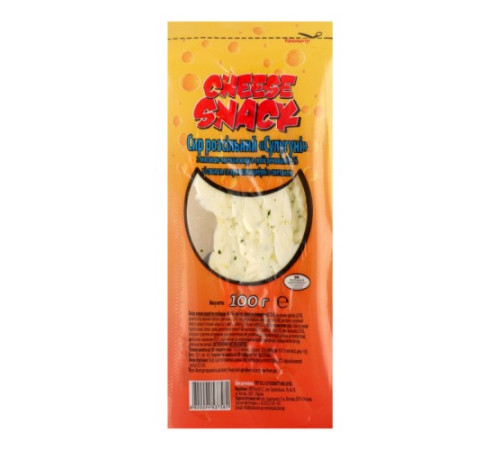 Сир, Cheese Snack, розсільний зі смаком цибулі з сметаною Сулугуні в/у 100г