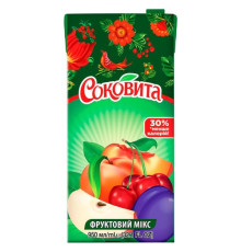 Сік, Соковита, 0,95л Фруктовий мікс