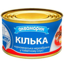 Кілька, Аквамарин, 230г консервована з/б
