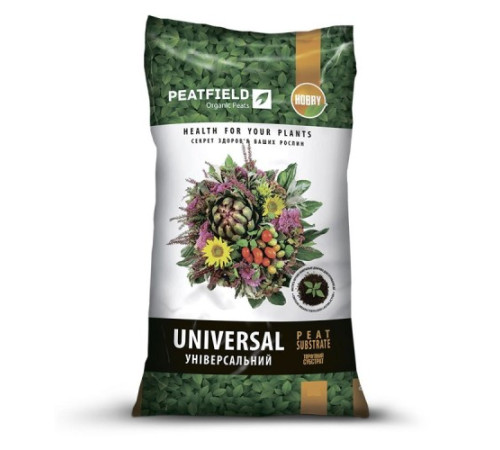 Субстрат, ТМ PEATFIELD, торфяний універсальний, 10л