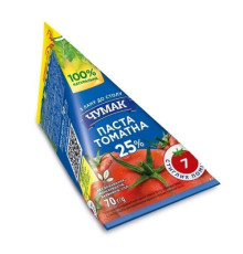 Томатна паста, Чумак 70г трикутник