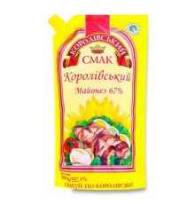 Майонез, Королівський смак, 67% 500гр