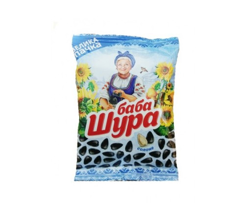 Насіння соняшника, Баба Шура, 145г Сіль