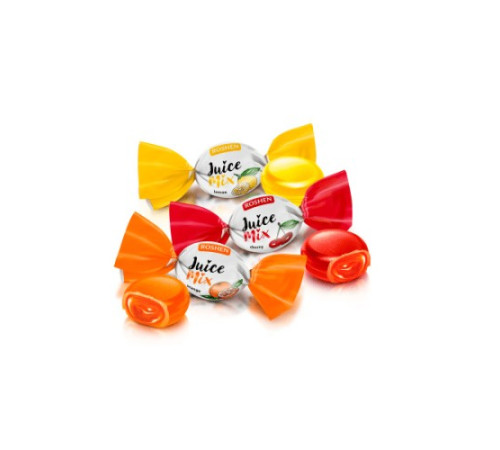 Цукерки, Roshen, Карамель Джус мікс