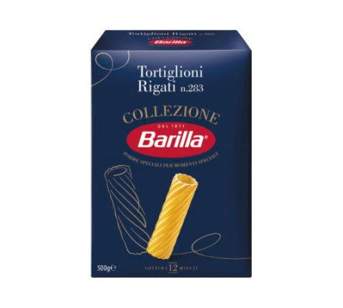 Макарони, Barilla, 500г Tortiglioni Rigati №283