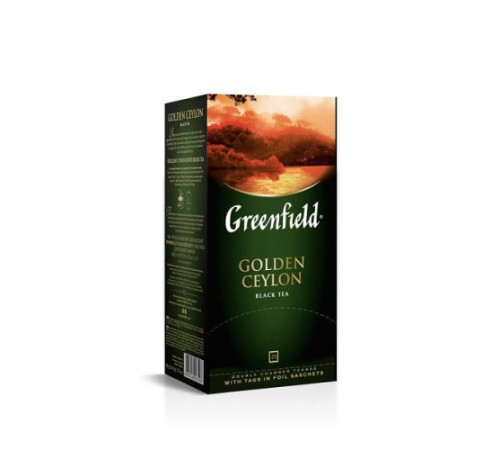 Чай, Greenfield, 25пак GOLDEN CEYLON чорний