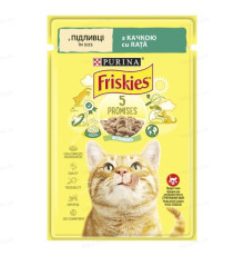 Корм для котів, Friskies, 85г качка
