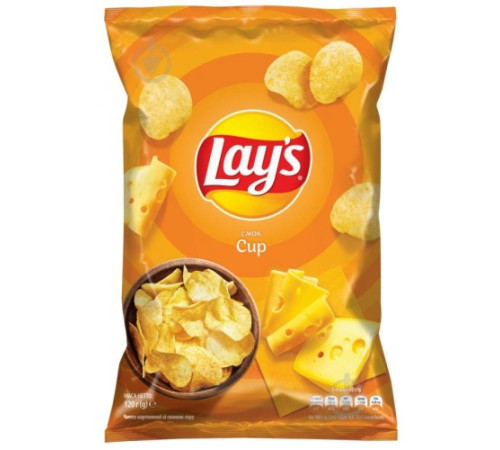 Чипси, Lay`s, 120г Сир картопляні