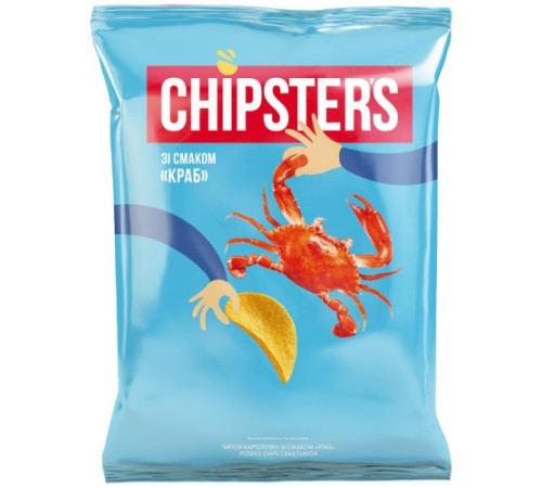 Чипси, Chipster`s, Краб 60г