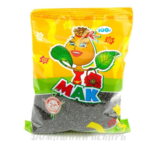 Мак, Сто Пудов, 100г сухий
